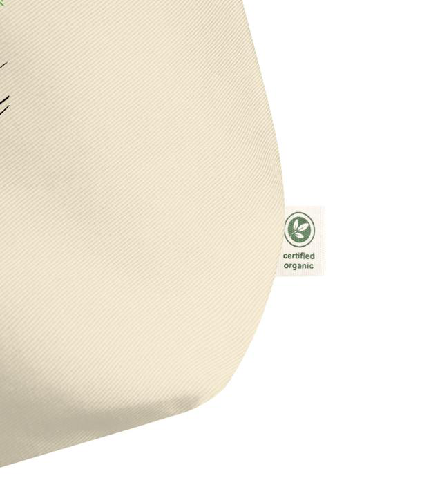 Yoga 101 Cat-Patting Pose Organic Cotton Eco Tote Bag