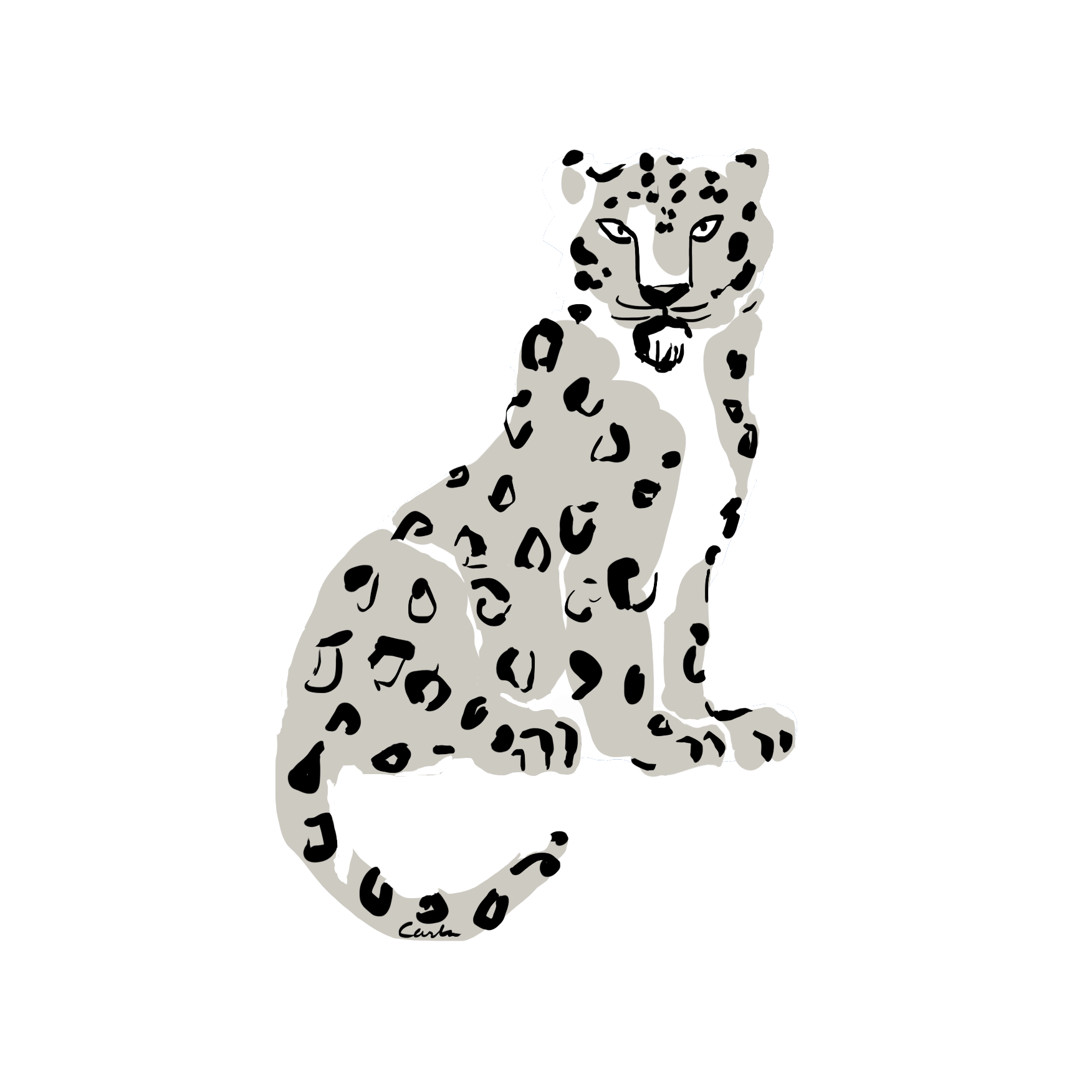 Endangered Himalayan snow leopard gift shirt 