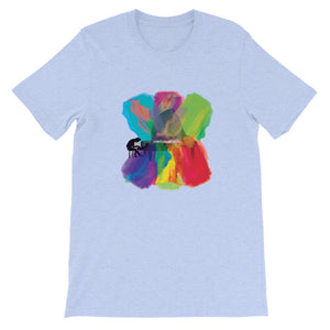 Colors of Music Classical Piano Short Sleeve Men's and Women's T-Shirt