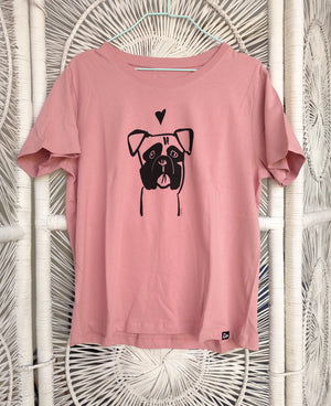 Boxer Mastiff Great Dane puppy dog t-shirt by Carla Ventresca Carla Miller Art