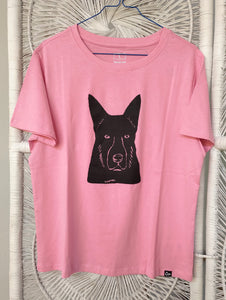 German Shepherd Akita dog t-shirt Carla Ventresca Miller Art