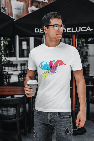 Colors of Music Cello Short-Sleeve Men's and Women's T-Shirt