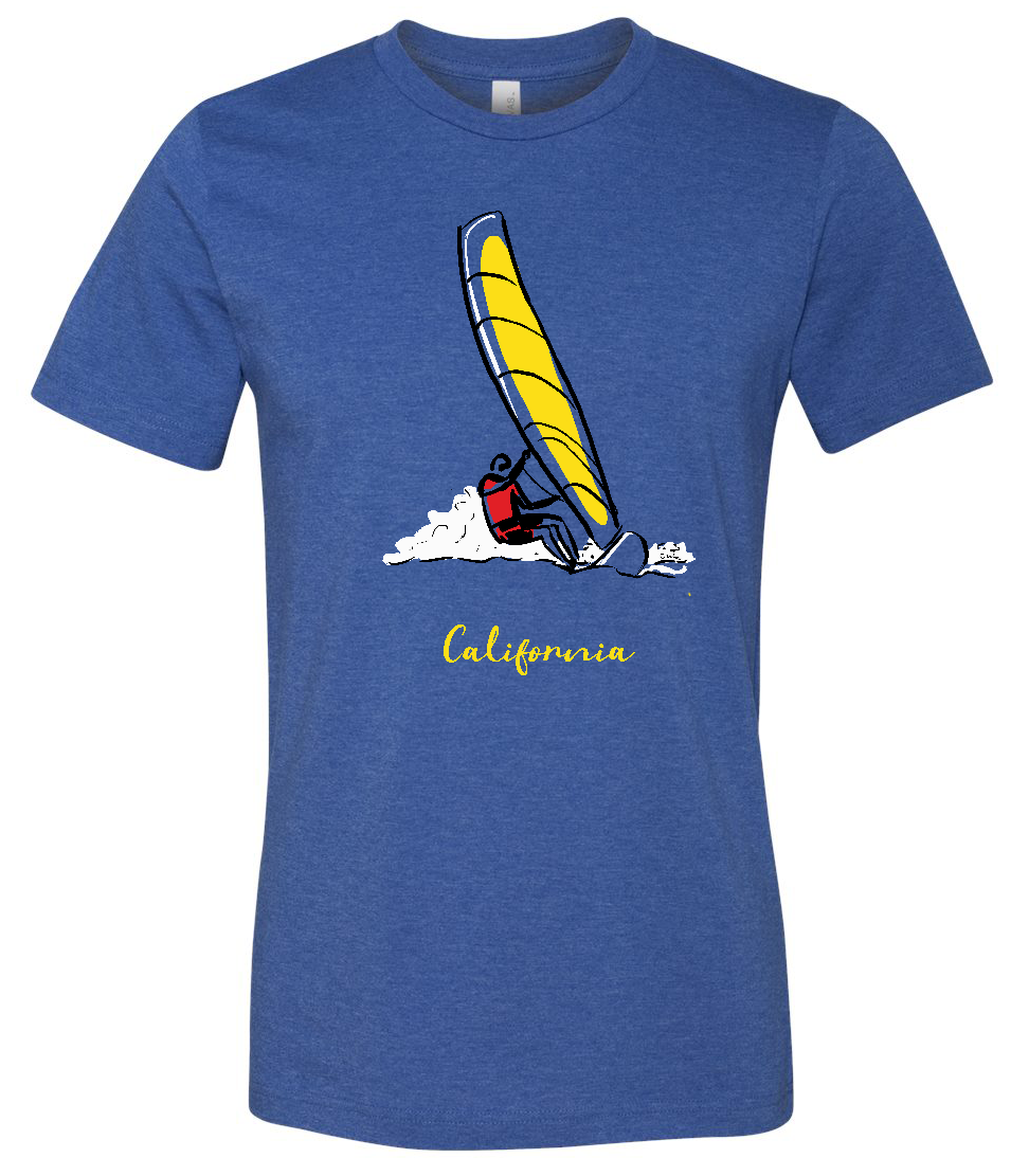 Windsurfer Men's and Women's Short-Sleeve T-Shirt
