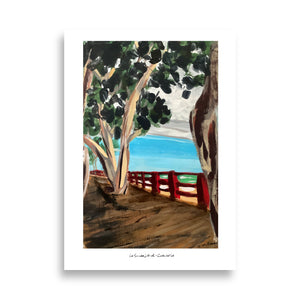 La Senda Litoral Marbella Costa del Sol Poster
