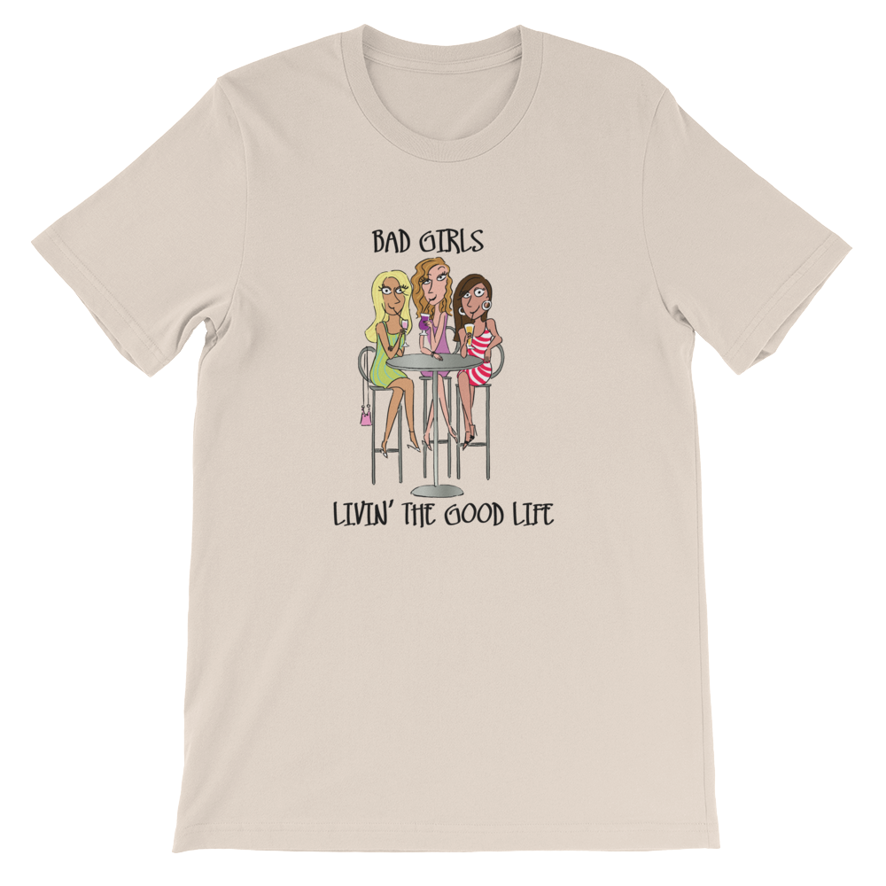 Bad Girls Cocktails Happy Hour T-Shirt