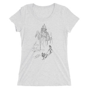 Claremont Doggie Stroll Ladies' short sleeve t-shirt