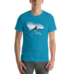 Water Skier Mens' and Womens' T-Shirt