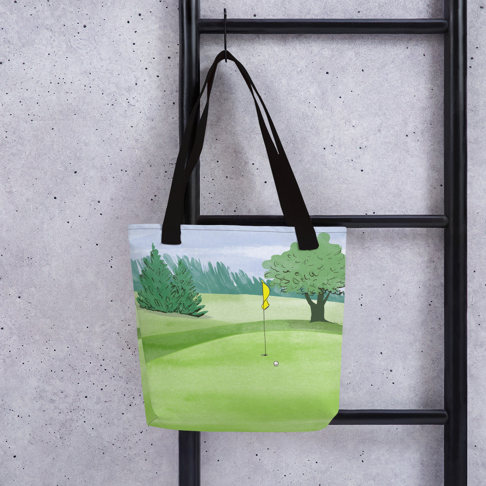 Golf Course Tote bag