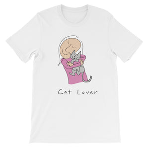 Perfect cat lover gift unisex t-shirt