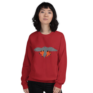 Falconry/Hawk Landing Men's and Women's Sweatshirt