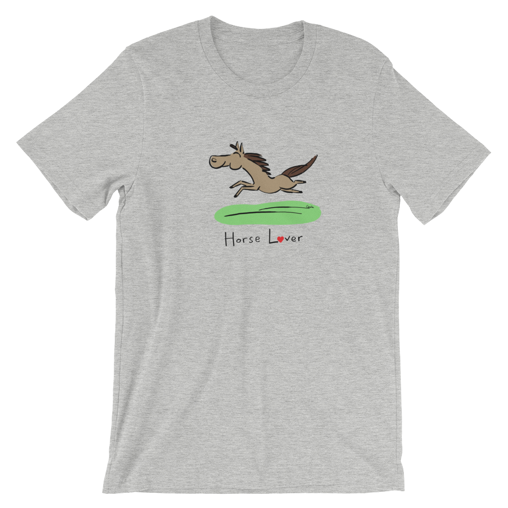 Horse Lover Short-Sleeve Men's and Women's T-Shirt