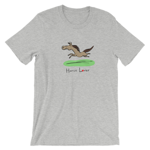Horse Lover Short-Sleeve Men's and Women's T-Shirt