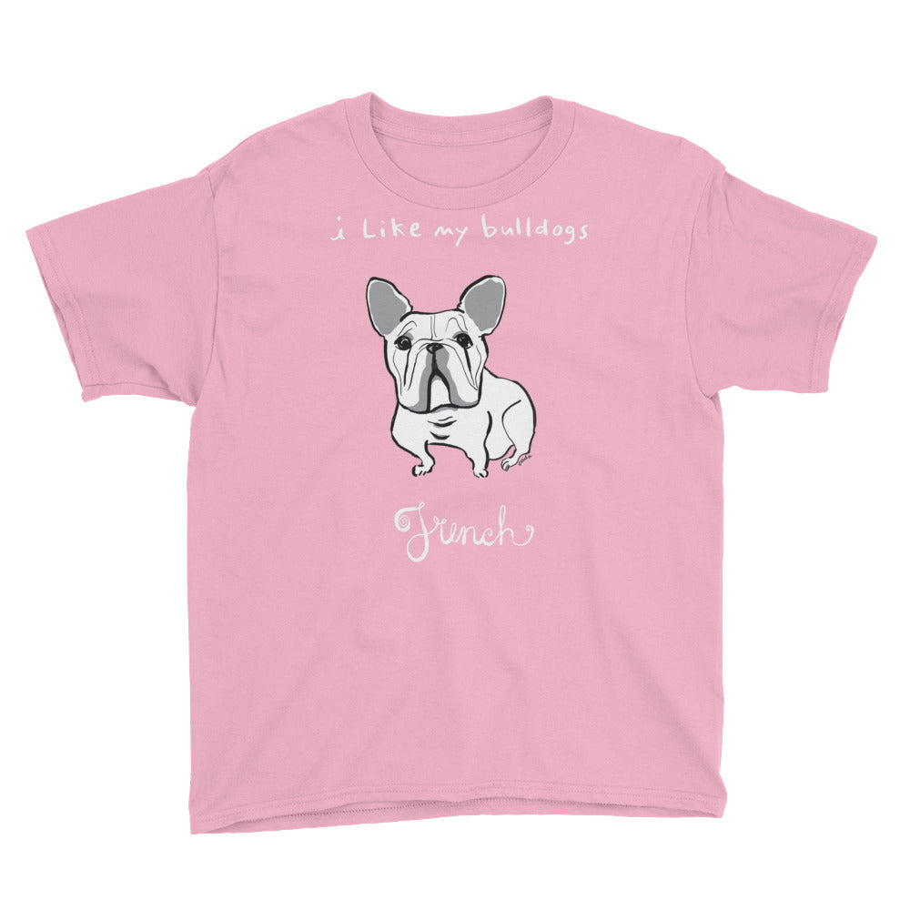 French Bulldog Kids' Short Sleeve T-Shirt