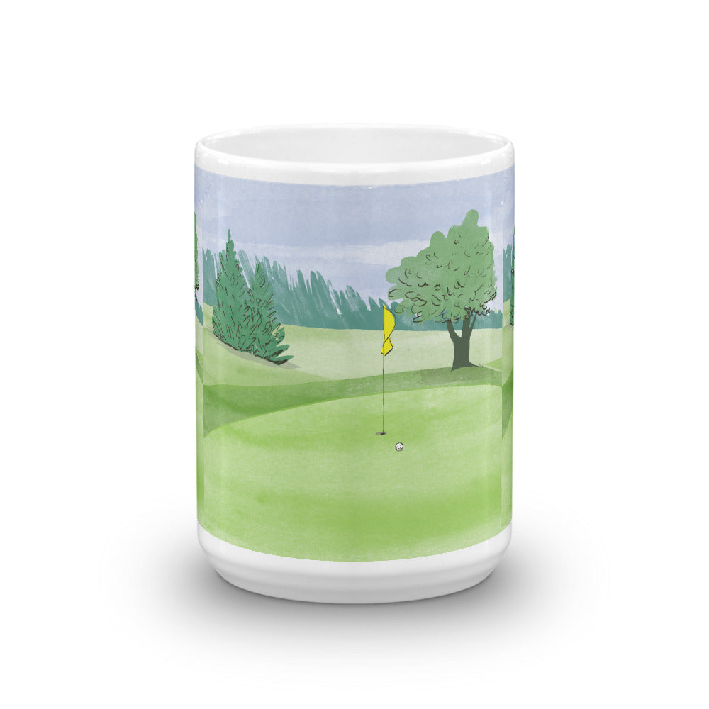 Golf Course Coffee Mug