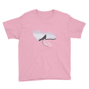 Water Skier Boys' and Girls' Short Sleeve T-Shirt