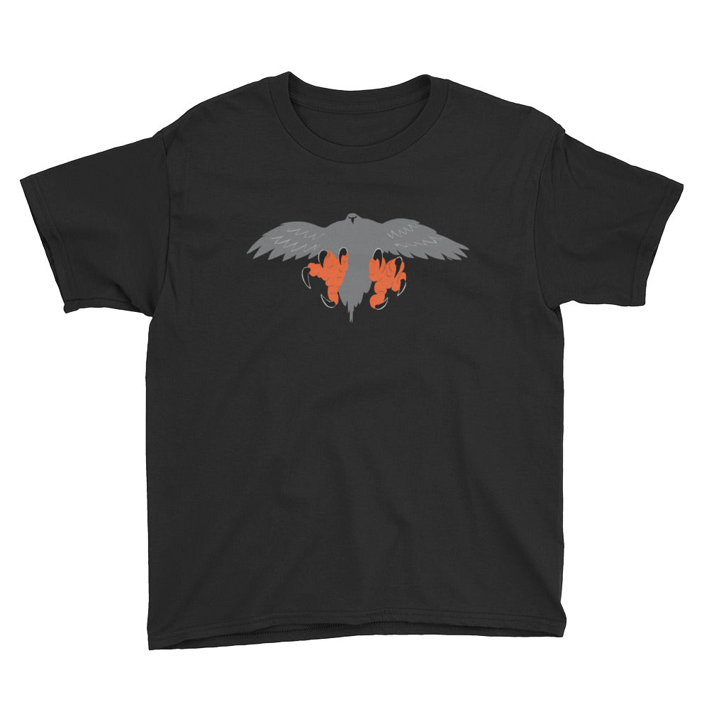 Kid's Falconry/Hawk Landing Short Sleeve T-Shirt