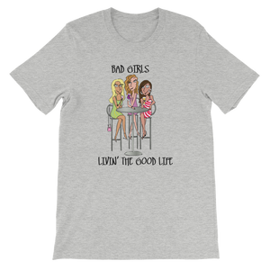 Bad Girls Cocktails Happy Hour T-Shirt