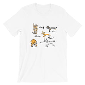 Dogs of the World Men's and Women's T-Shirt