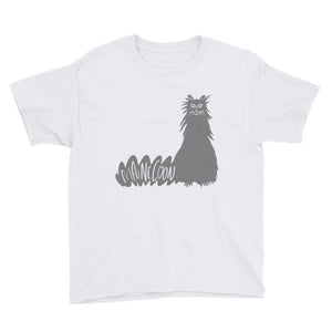 Grey Maine Coon Cat kids' t-shirt