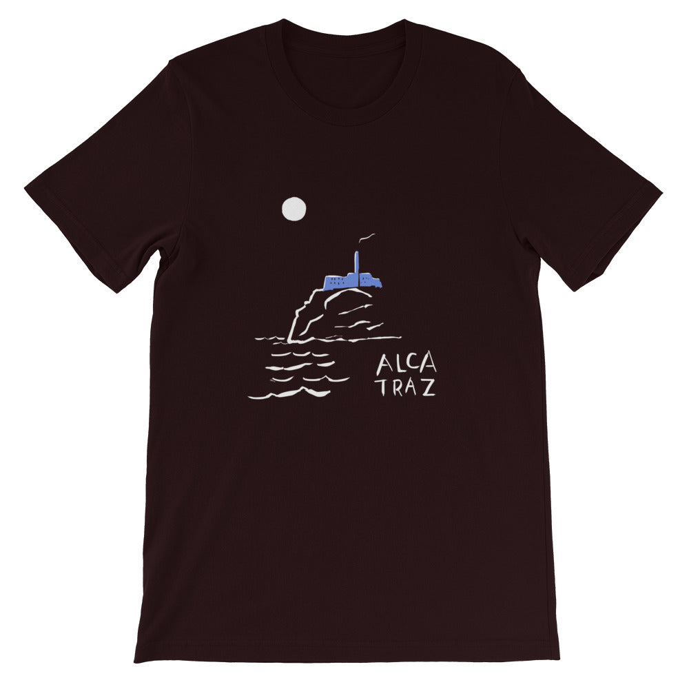 Alcatraz Island Night Tour Short-Sleeve Men's and Women's T-Shirt