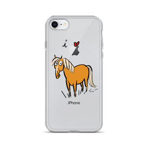 I Love Horses iPhone Case