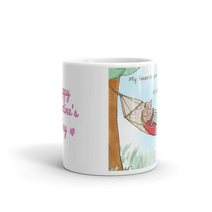 My Favorite Place is with You Valentine's Coffee Mug