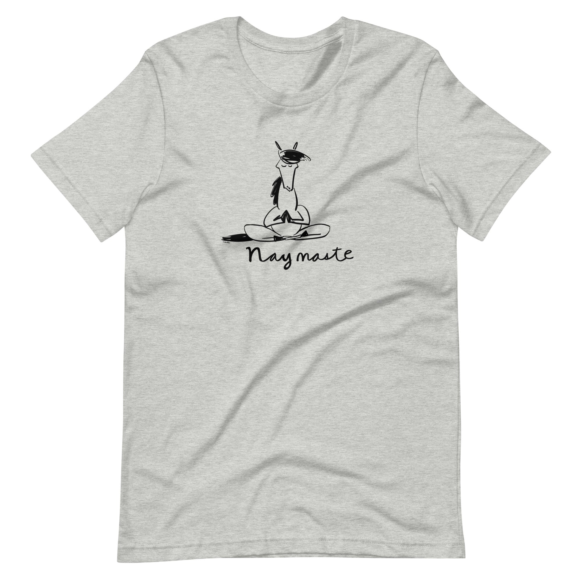 Naymaste Meditating Zen Horse Unisex t-shirt