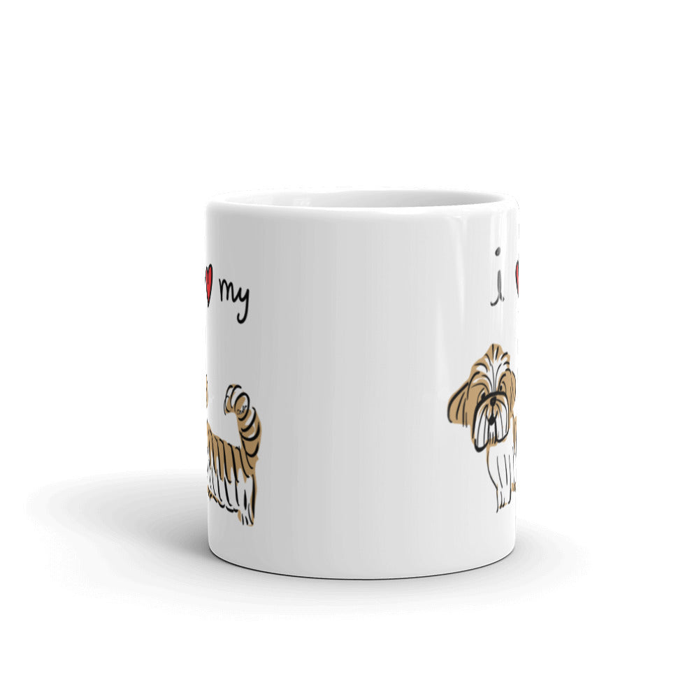 I Love my Lhasa Apso Coffee Mug